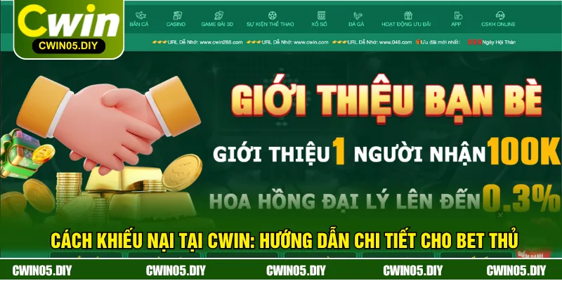 Cách Khiếu Nại Tại Cwin: Hướng Dẫn Chi Tiết Cho Bet Thủ