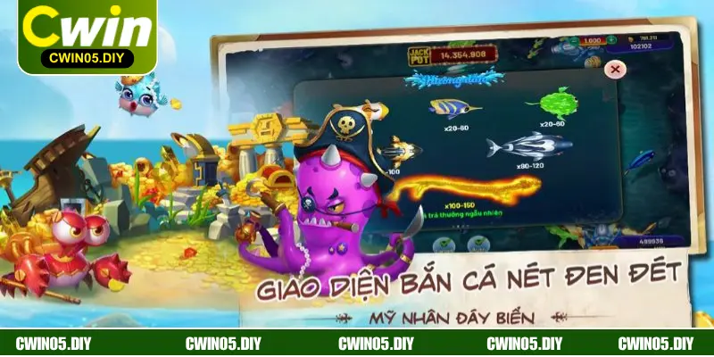 Cách tham gia trò chơi bắn cá CWIN hấp dẫn