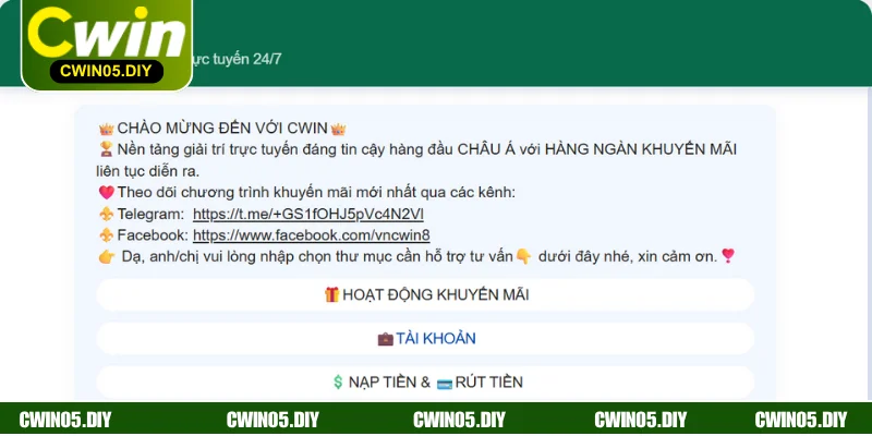 CWIN cam kết bảo vệ trọn vẹn quyền lợi của mọi hội viên