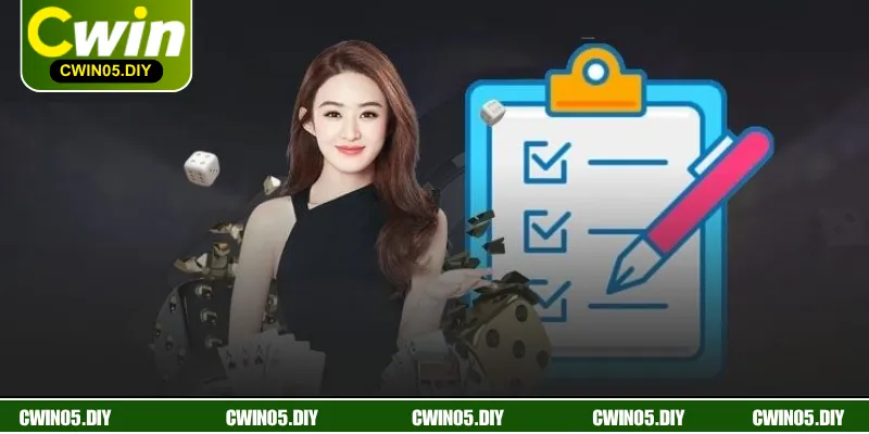 Điều kiện cần tuân thủ khi đăng nhập CWIN