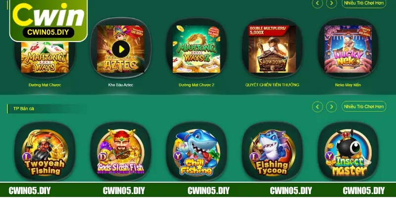 Giới thiệu về CWIN - Tổng quan về sân chơi