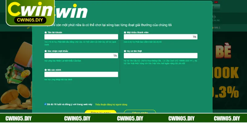 Hướng dẫn các bước để mở tài khoản ngay trên web nhà cái